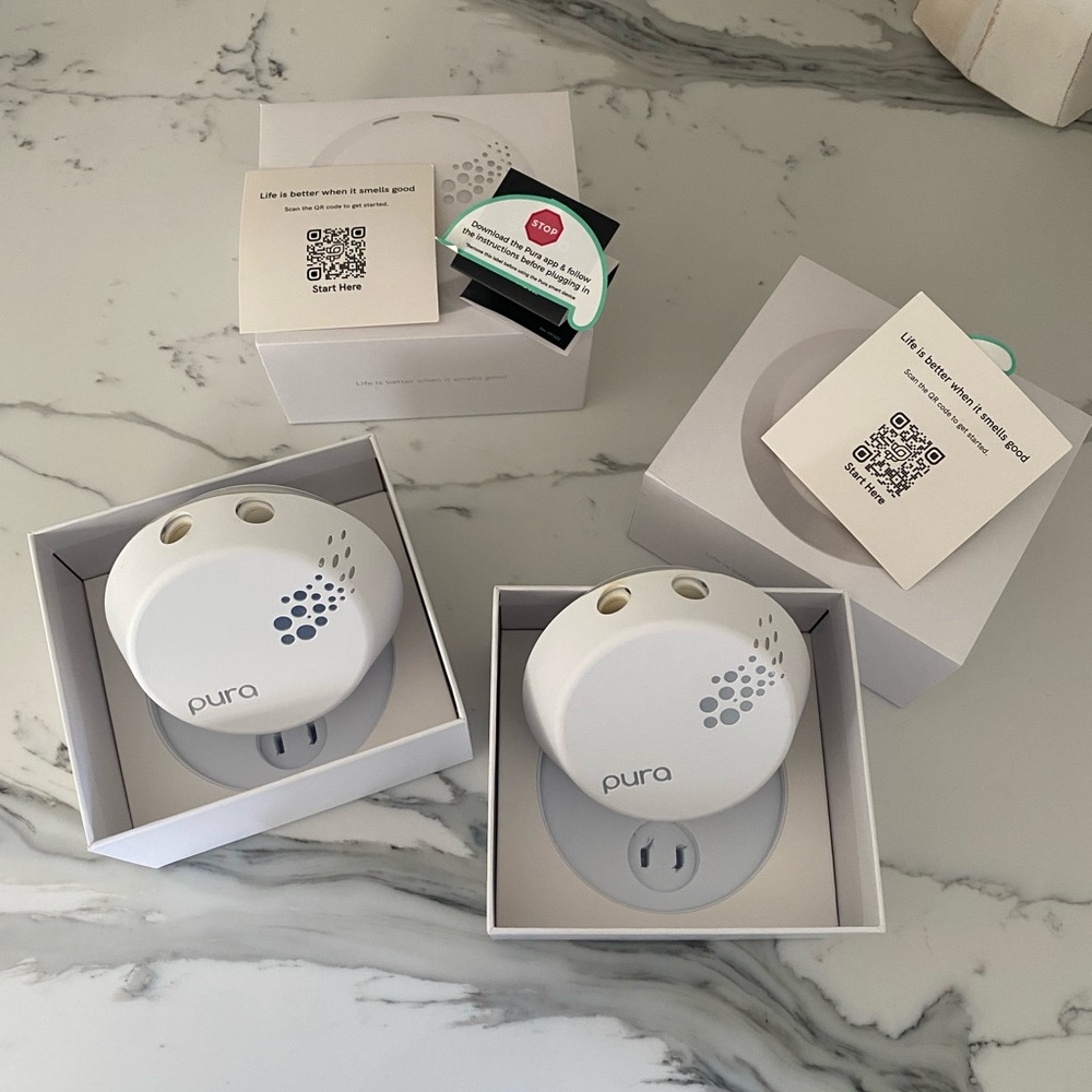 Pura Smart Home Fragrance Diffuser in White